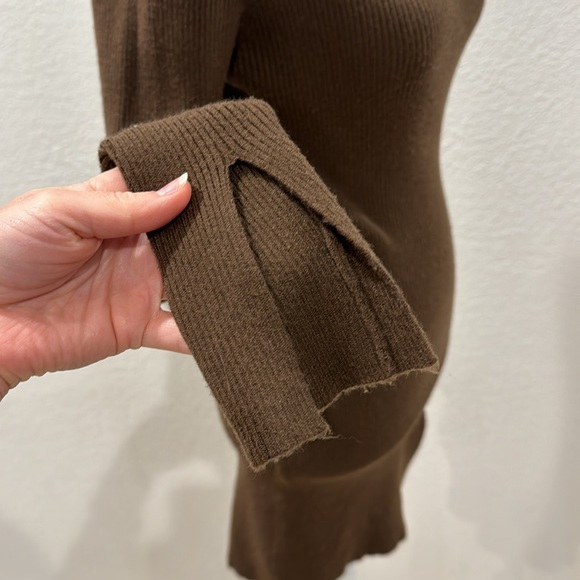 Zara slim fit long sleeve shirt/dress size small - Picture 2 of 7